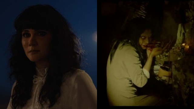 Luna Maya sebagai Suzanna dan Shareefa Danish sebagai Asih (Foto: Instagram @sorayaintercinefilms, YouTube MD Pictures)
