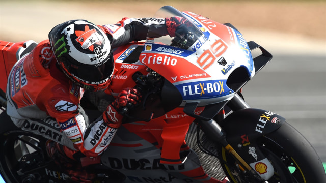 Lorenzo di MotoGP Thailand. (Foto: AFP)