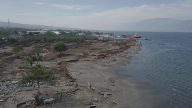 Ahli Geologi Sarankan Membangun Benteng Penghalang Tsunami di Teluk Palu