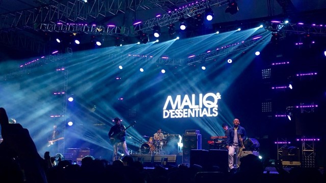 Penampillan Maliq & D'essentials di panggung Synchronize Fest 2018 (Foto: Nayla Erzani/kumparan)