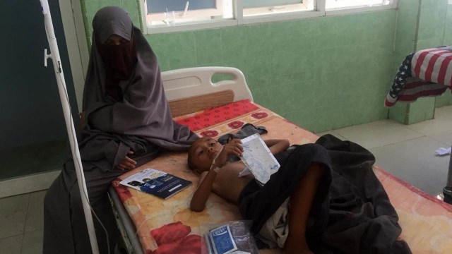 Faras, korban gempa saat dirawat di RS Wirabuana. (Foto: Moh Fajri/kumparan)