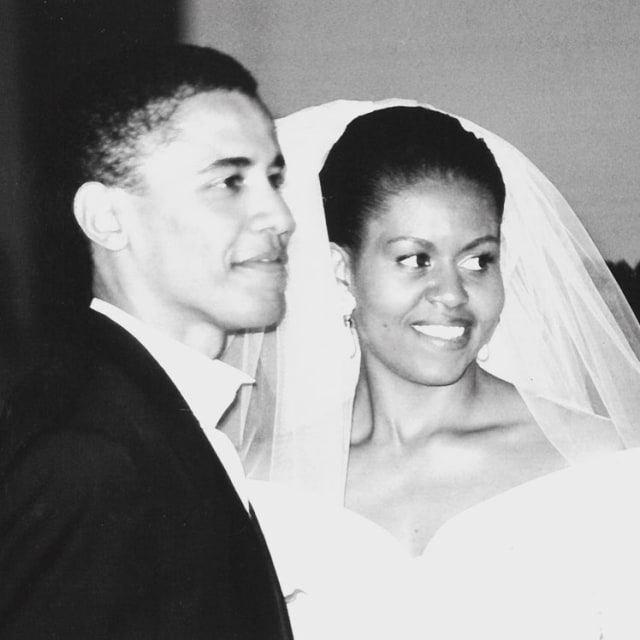 Barack dan Michelle Obama menikah 26 tahun silam (Foto: dok. Instagram @michelleobama)