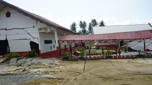 Kondisi SD Inpres Lolu, Kabupaten Sigi, Sulawesi Tengah. (Foto: Raga Imam/kumparan)