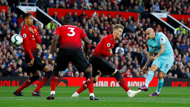 Laga Manchester United vs Newcastle United. (Foto: REUTERS/Phil Noble )