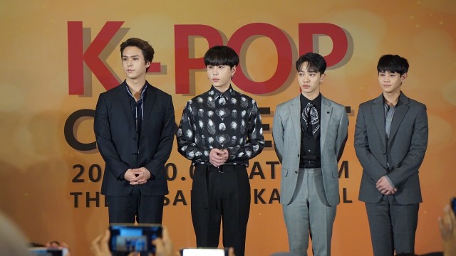 Highlight di konferensi pers konser K-Pop K-Content Expo 2018, Jakarta, Sabtu (6/10). (Foto: Masajeng Rahmiasri/kumparan)