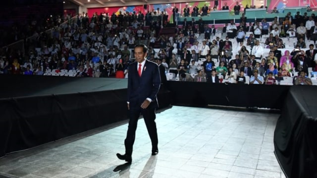 Presiden Jokowi di Pembukaan Asian Para Games 2018, Sabtu (6/10/2018). (Foto: Dok. Biro Pers Setpres)