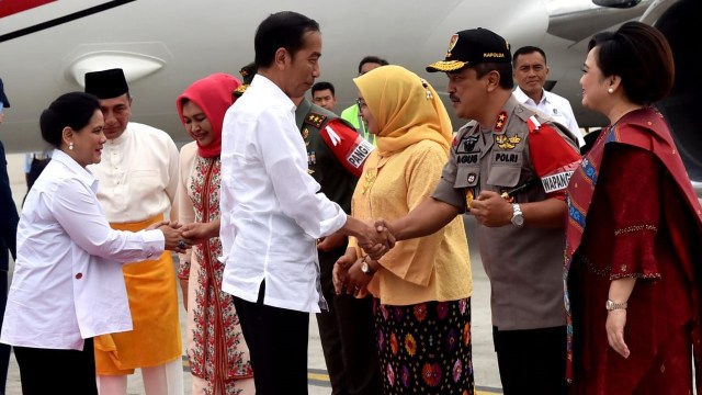 Presiden Jokowi saat melakukan kunjungan kerja ke Sumatera Utara. (Foto: Dok. Biro Pers Setpres)