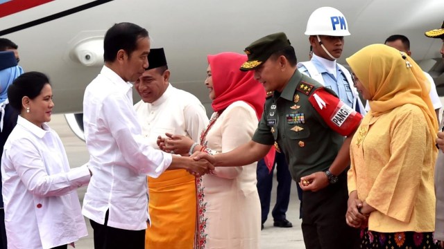 Presiden Jokowi saat melakukan kunjungan kerja ke Sumatera Utara. (Foto: Dok. Biro Pers Setpres)