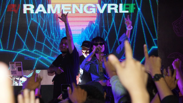 Penampilan Ramengvrl di Synchronize Fest 2018 (Foto: Iqbl Firdaus/kumparan)