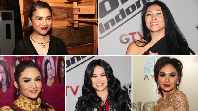5 penyanyi wanita era 90-an yang masih eksis di industri musik Tanah Air. (Foto: Munady Widjaja)