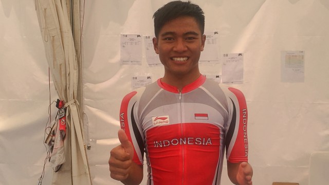 Saori Sufyan, atlet para sepeda Indonesia. (Foto: Sandi Firdaus/kumparan)