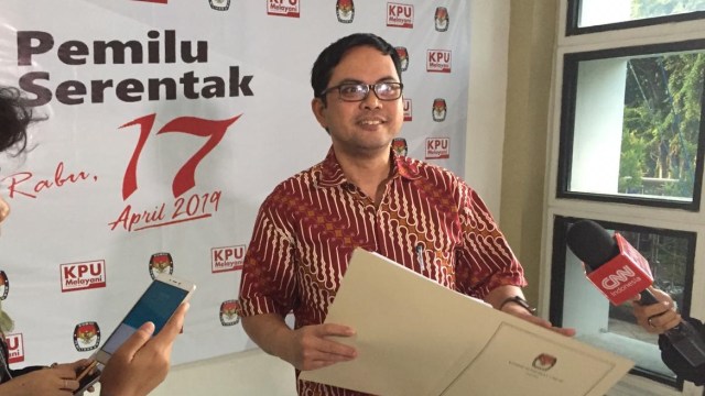 Komisioner KPU, Viryan, di Gedung KPU, Jakarta Pusat (Foto: Rizki Baiquni/kumparan)