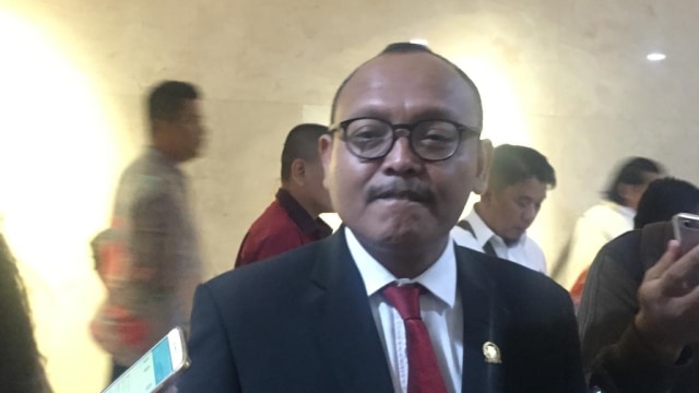 Wakil Ketua DPD Partai Gerindra DKI Syarif (Foto: Paulina Herasmaranindar/kumparan)