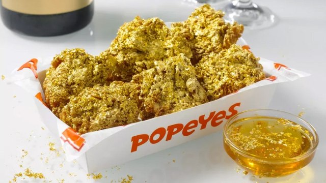 Ayam Berlapis Emas Popeyes (Foto: Dok. Popeyes)