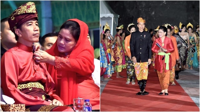 Unggah Foto Mesra dengan Iriana, Jokowi Sukses Bikin Baper Netizen