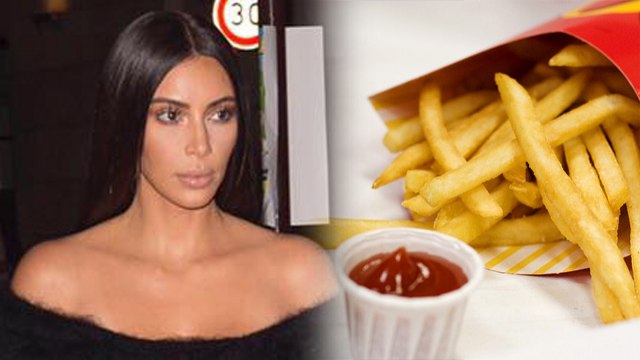 Kim Kardashian dan Kentang Goreng McDonald's. (Foto: Facebook/Kim Kardashian West, flickr/ Robyn Lee)