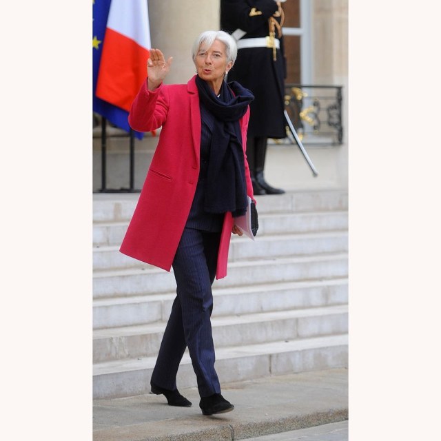 Christine Lagarde, Managing Director of IMF (Foto: IG: @thetailoredwoman)