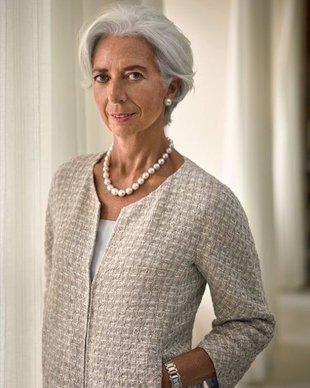 Christine Lagarde, Managing Director of IMF (Foto: IG: @powerwomentv)