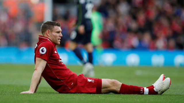 Wakil kapten Liverpool, James Milner. Foto: REUTERS/Phil Noble 