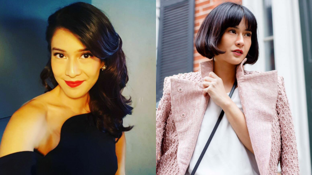 Before-after Dian Sastro, sebelum dan sesudah rambut pendek. (Foto: Instagram @therealdisastr.)