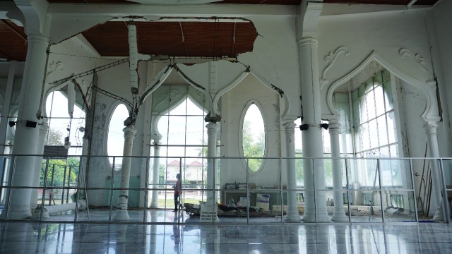 Masjid Rahmatullah, Lampuuk, Lhoknga, Aceh Besar. (Foto: Zuhri Noviandi/kumparan)