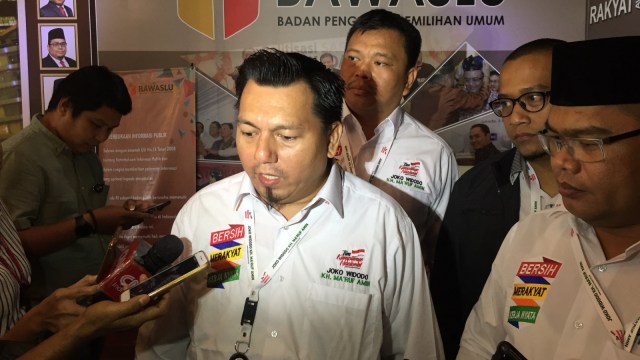 Direktur Hukum dan Advokasi TKN Jokowi-Ma’ruf Ade Irfan Pulungan