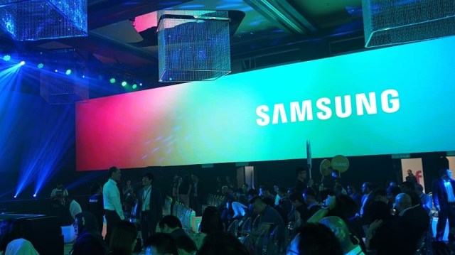 Acara peluncuran produk Samsung. (Foto: Bianda Ludwianto/kumparan)