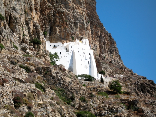 Salah satu sudut di Pulau Amorgos, Yunani (Foto: Wikimedia Commons)