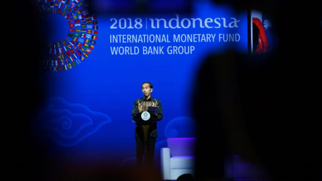 Jokowi di Bali Fintech Agenda (Foto: Dok. Biro Pers Setpres)