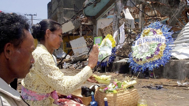 Tempat Ledakan Bom Bali 1 (Foto: OKA BUDHI/AFP)