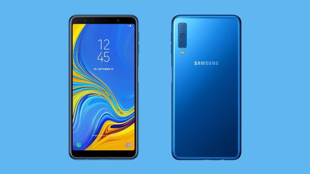 Smartphone Samsung Galaxy A7 (2018). (Foto: Samsung)