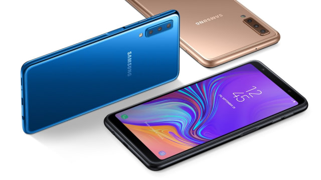 Harga Smartphone : Samsung Galaxy A7 2018 Hadir dengan Tiga Kamera Utama Unggulan