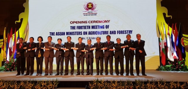 Pertemuan Menteri Pertanian, Perikanan, dan Kehutanan ASEAN  (Foto: Kementerian Pertanian)