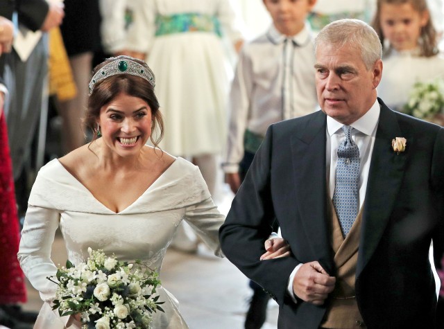 Royal Wedding Putri Eugenie & Jack Brooksbank (Foto:  Dok. Yui Mok/Pool via REUTERS)