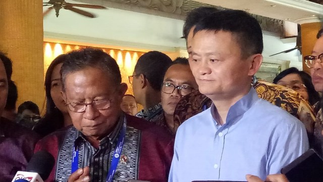 Jack Ma bertemu dengan pemerintah di Nusa Dua, Bali (Foto: Nicha Muslimawati/kumparan)