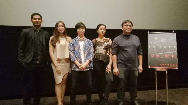 Film Bayang Tayang Perdana di Kyoto International Film Festival 2018, Sabtu (13/10/2018). (Foto: Anissa Sadino/kumparan)