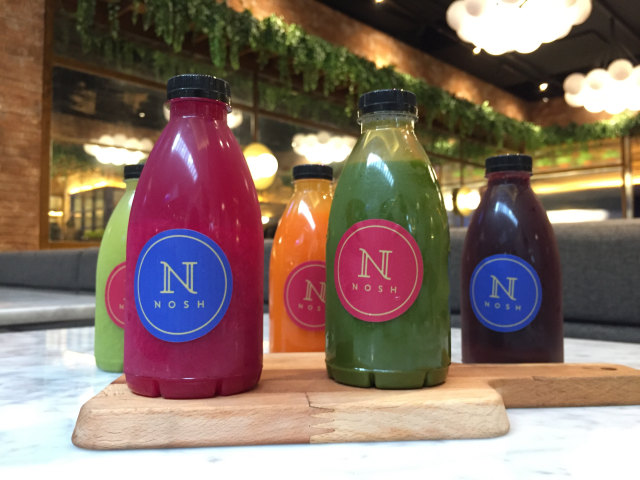 Aneka menu cold press juice di NOSH (Foto: azalia amadea/kumparan)