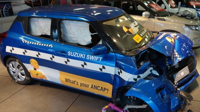 Suzuki Swift hasil uji tabrak ANCAP (Foto: dok. Carsales)