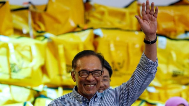 Politisi Malaysia, Anwar Ibrahim. (Foto: REUTERS/Lai Seng Sin)