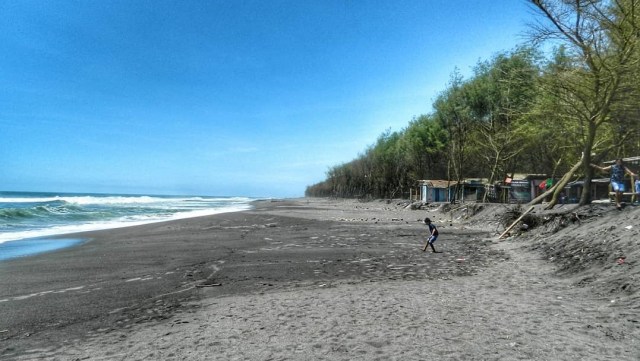 Pantai Baru, Bantul. (Foto: Instagram/@itjustanotherholiday)