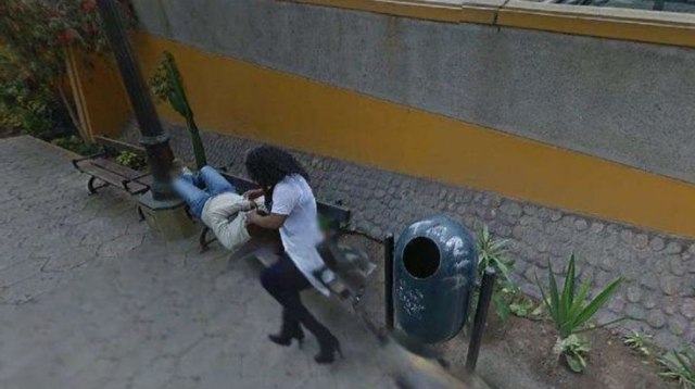 Ketahuan selingkuh karena Google Street View. (Foto: Dok. Google Street View)