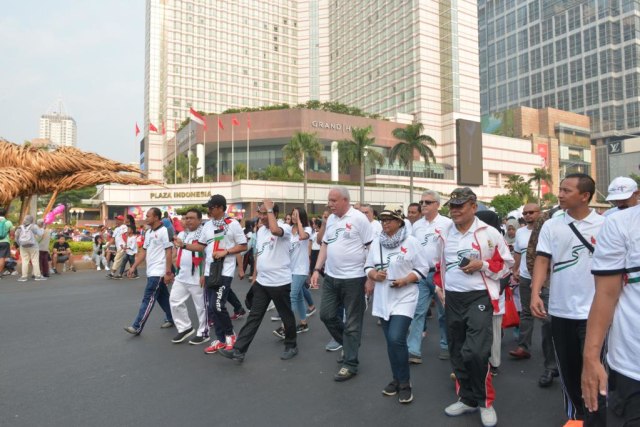 Walk for Peace and Humanity, Dukungan Indonesia untuk Palestina (1)