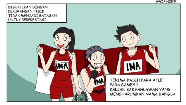 Perjuangan Atlet Asian Para Games yang Tak Pernah Padam (1)