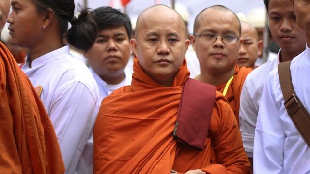 Biksu Wirathu. (Foto: AFP/PHYO MG MG)