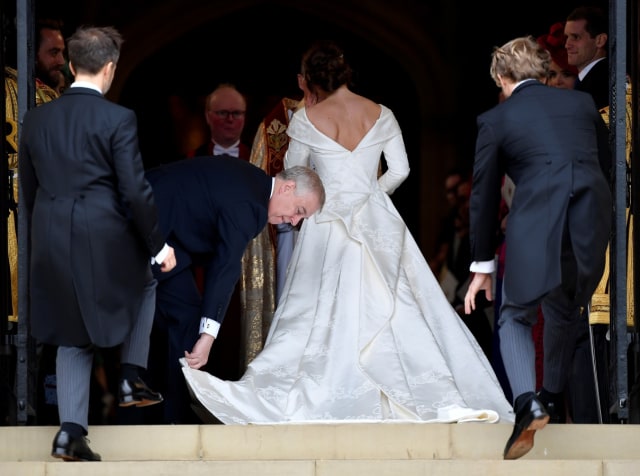 Putri Eugenie dan Pangeran Andrew (Foto: Toby Melville/REUTERS)