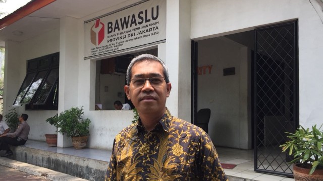Sahroni, pelapor kasus videotron Jokowi-Ma'ruf Amin. (Foto: Fachrul Irwinsyah/kumparan)