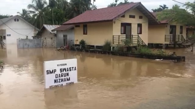 Sejumlah desa di Provinsi Aceh terendam banjir. (Foto: Dok. BPBA Aceh )