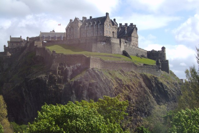 Kastil Edinburgh di Skotlandia (Foto: Flickr/denisbin)