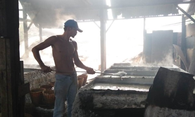 Nasib Pembuat Garam di Denpasar, Bertahan dalam Keterbatasan