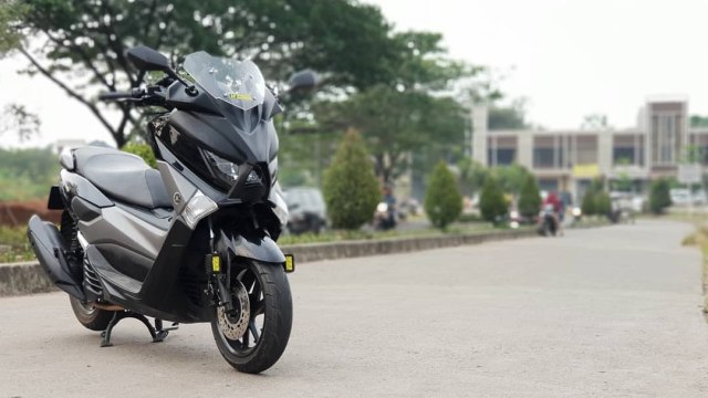 Yamaha NMax 'Cover Baby XMAX' (Foto: Instagram @afmotoshop )